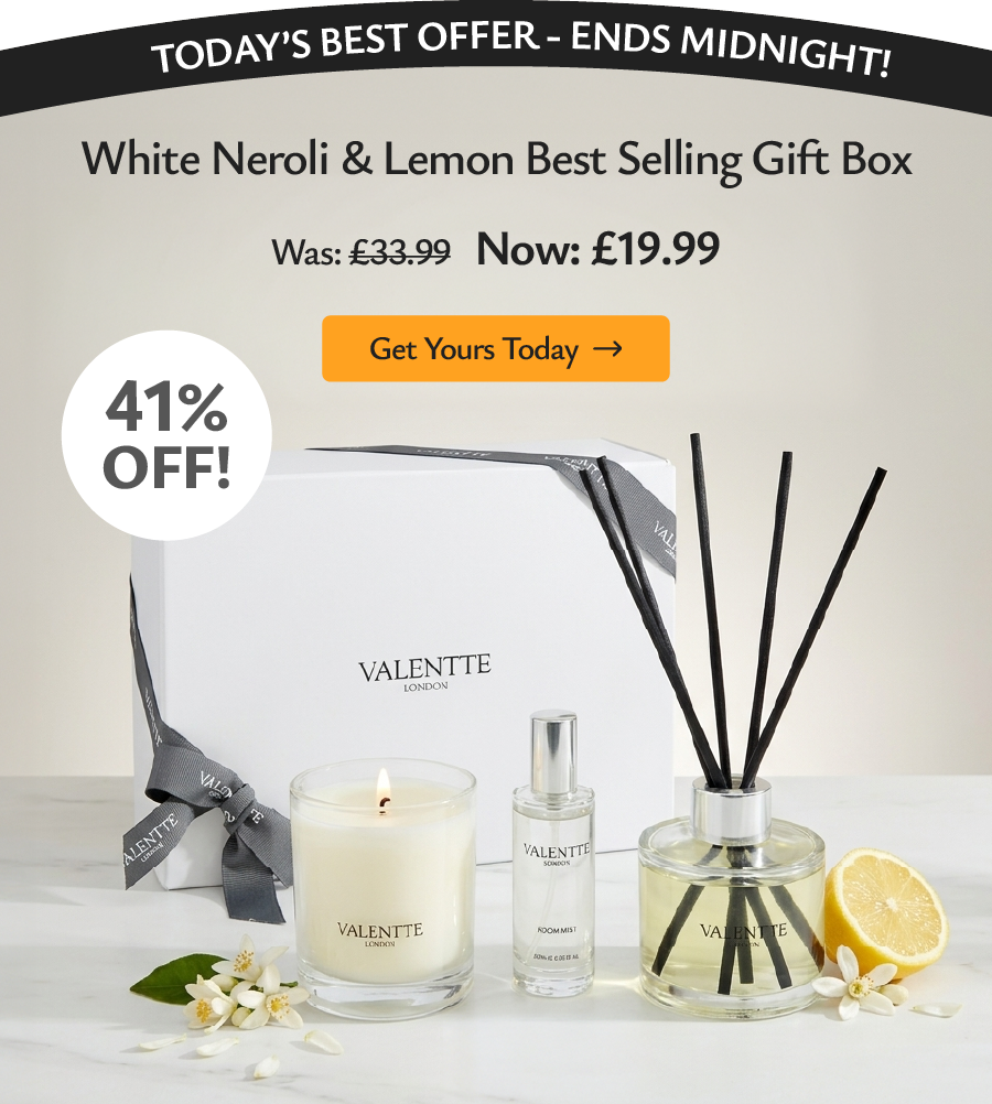  White Neroli & Lemon Best Selling Gift Box - £19.99