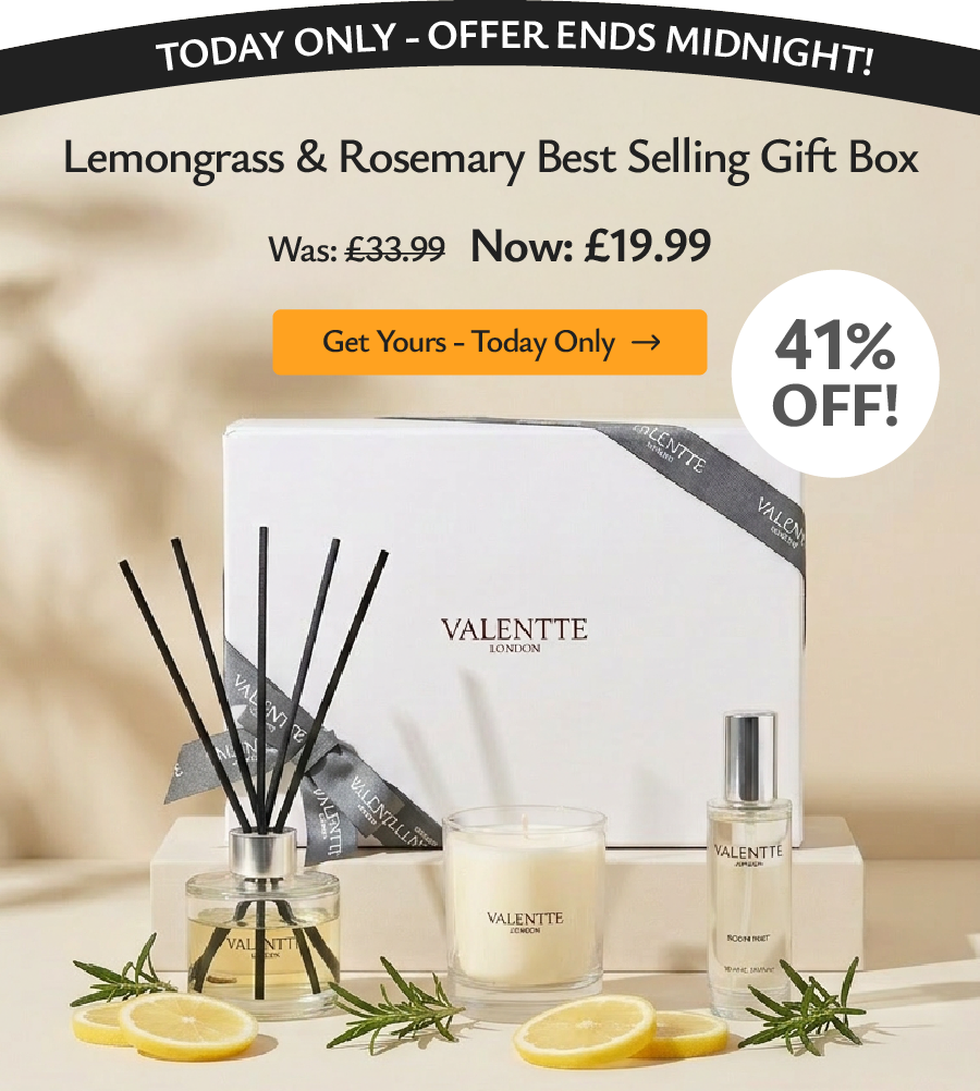 Lemongrass & Rosemary Best Selling Gift Box - £19.99