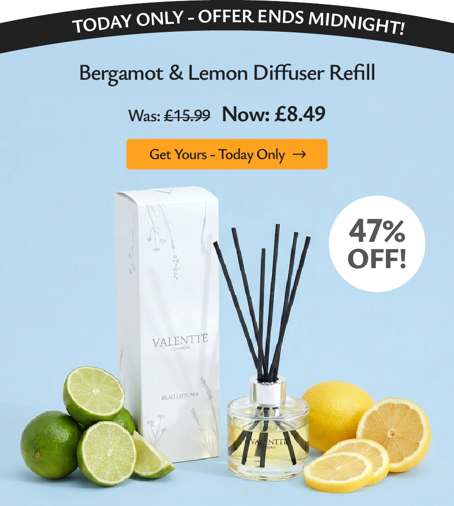 Bergamot & Lemon Diffuser Refill - £8.49