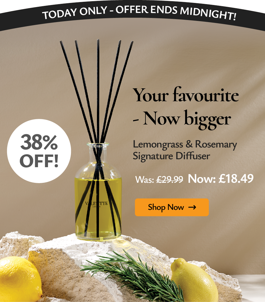 Lemongrass & Rosemary Signature Reed Diffuser - £18.49