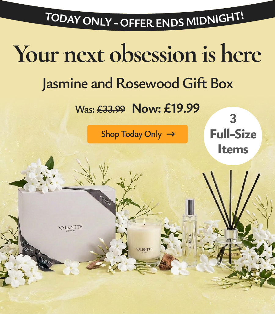 People are obsessed with this - Jasmine and Rosewood set. Today only!
