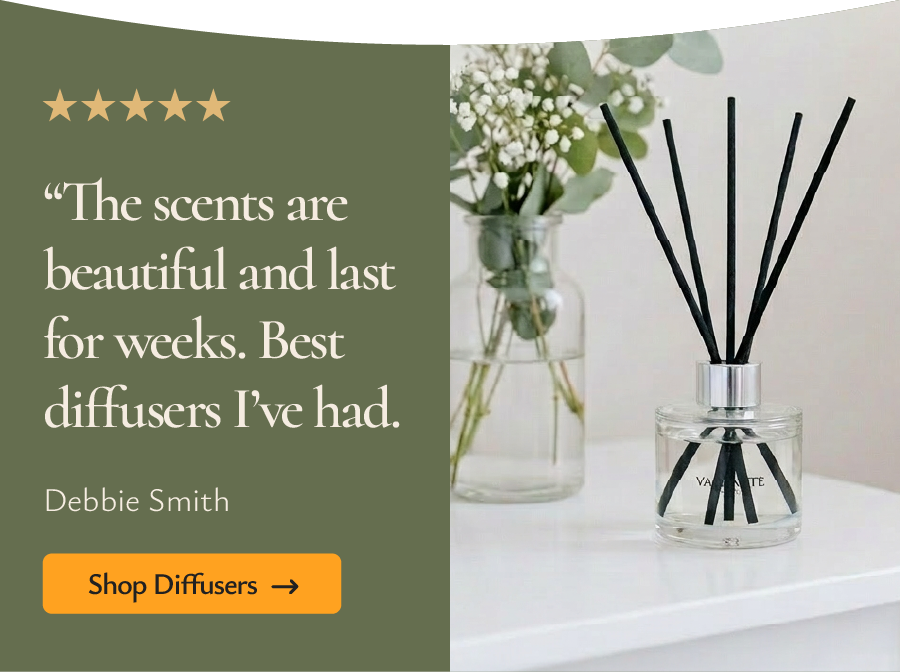 The scents are beautiful and last for weeks…”