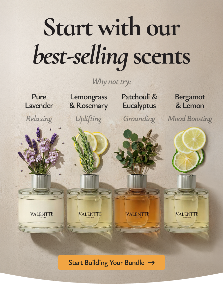 Explore our best-selling scents and start building your bundle today to receive 2 FREE diffusers.