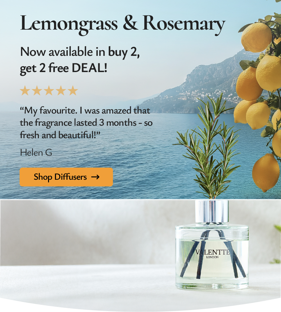 Grab Lemongrass and Rosemary diffuser in Buy 2, get 2 free deal