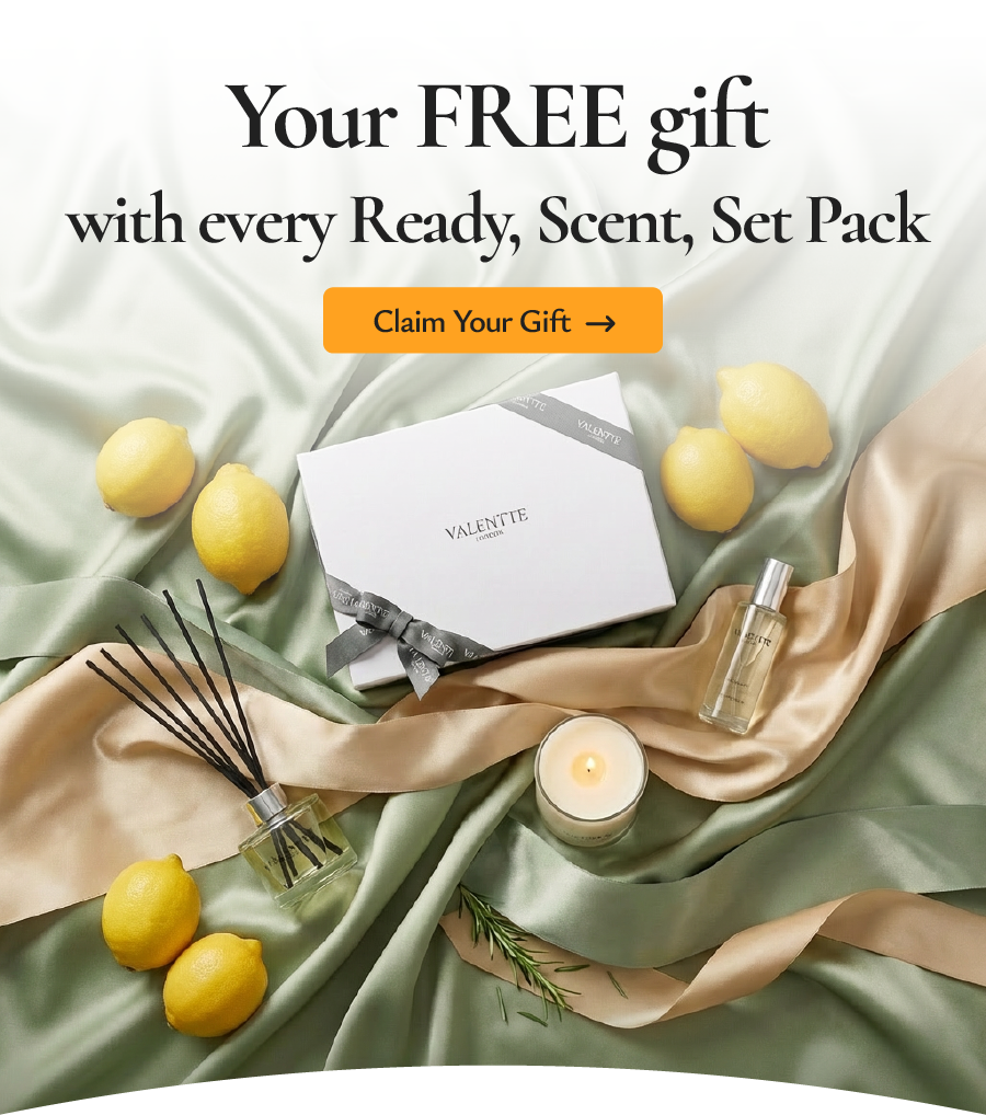 Your FREE gift with every Ready Set Scent Pack