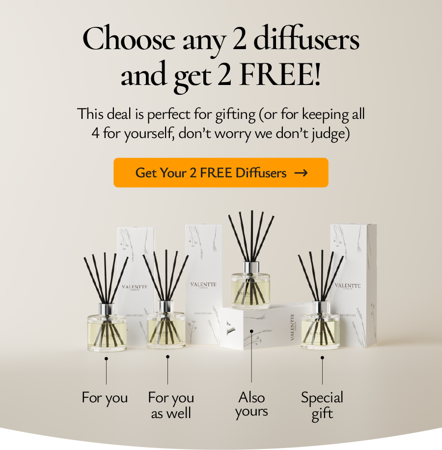 Buy any 2 diffusers, get 2 FREE!