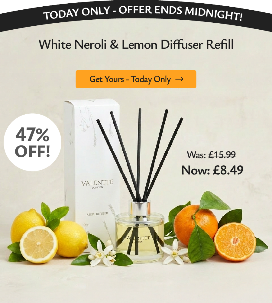 White Neroli & Lemon Reed Diffuser Refill - £8.99