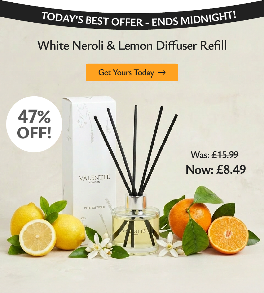 White Neroli & Lemon Reed Diffuser Refill - £8.49