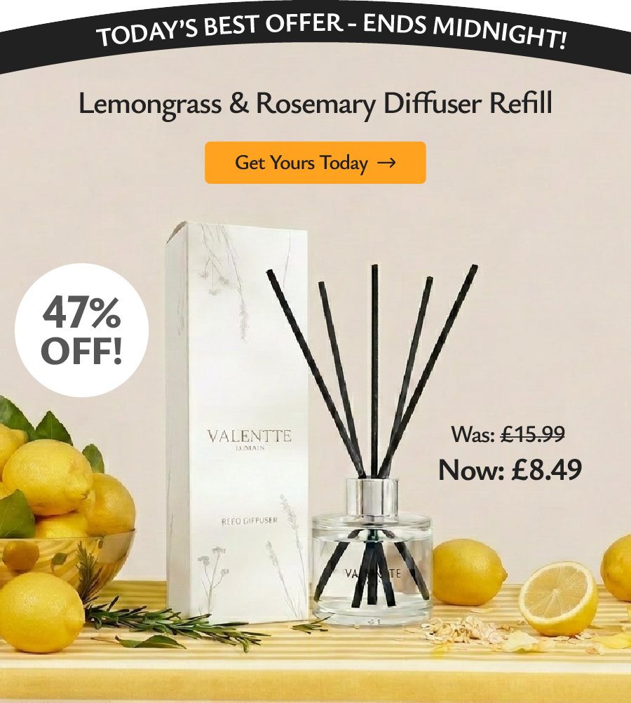   Lemongrass and Rosemary refill for only £8.49!