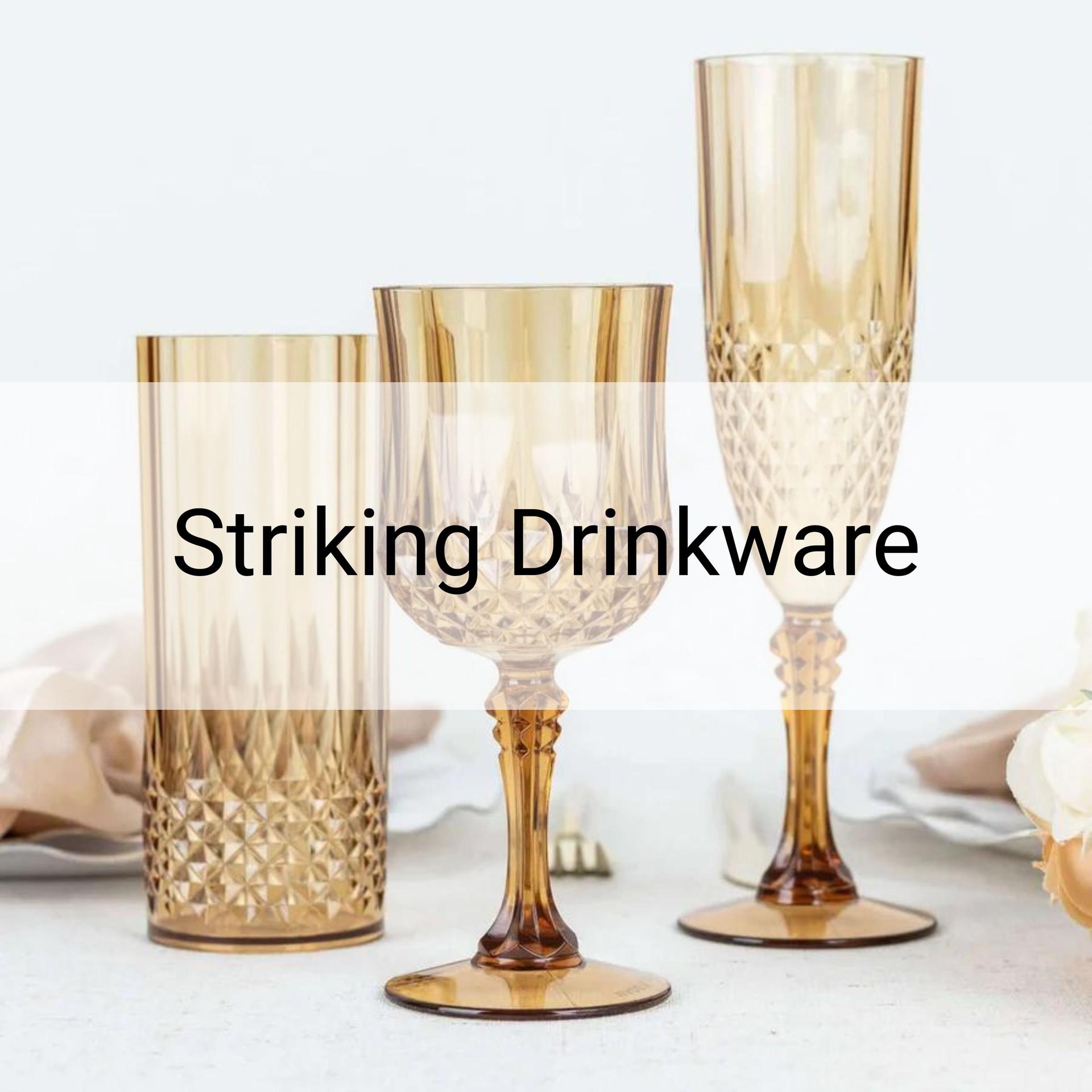 Striking Drinkware