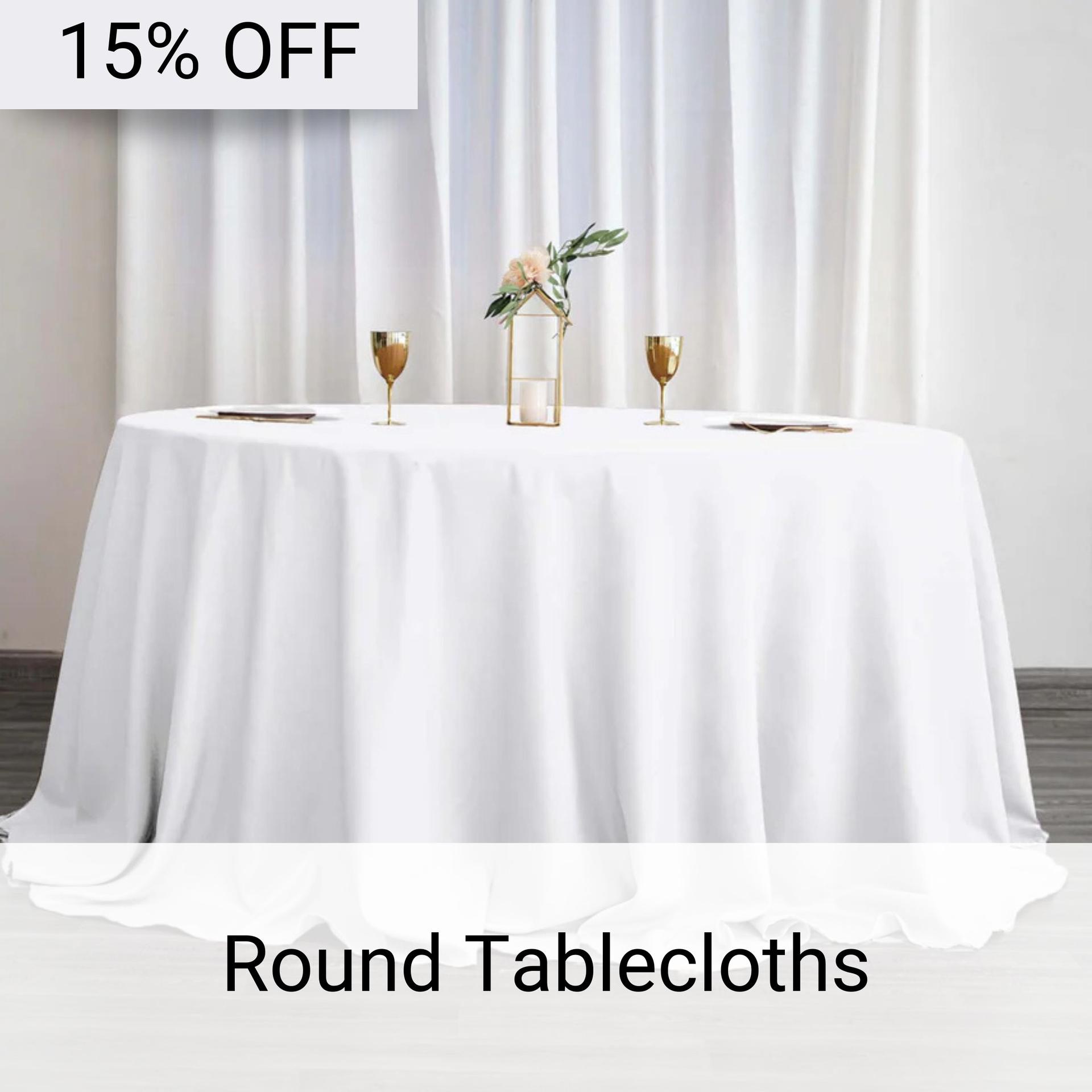 Round Tablecloths