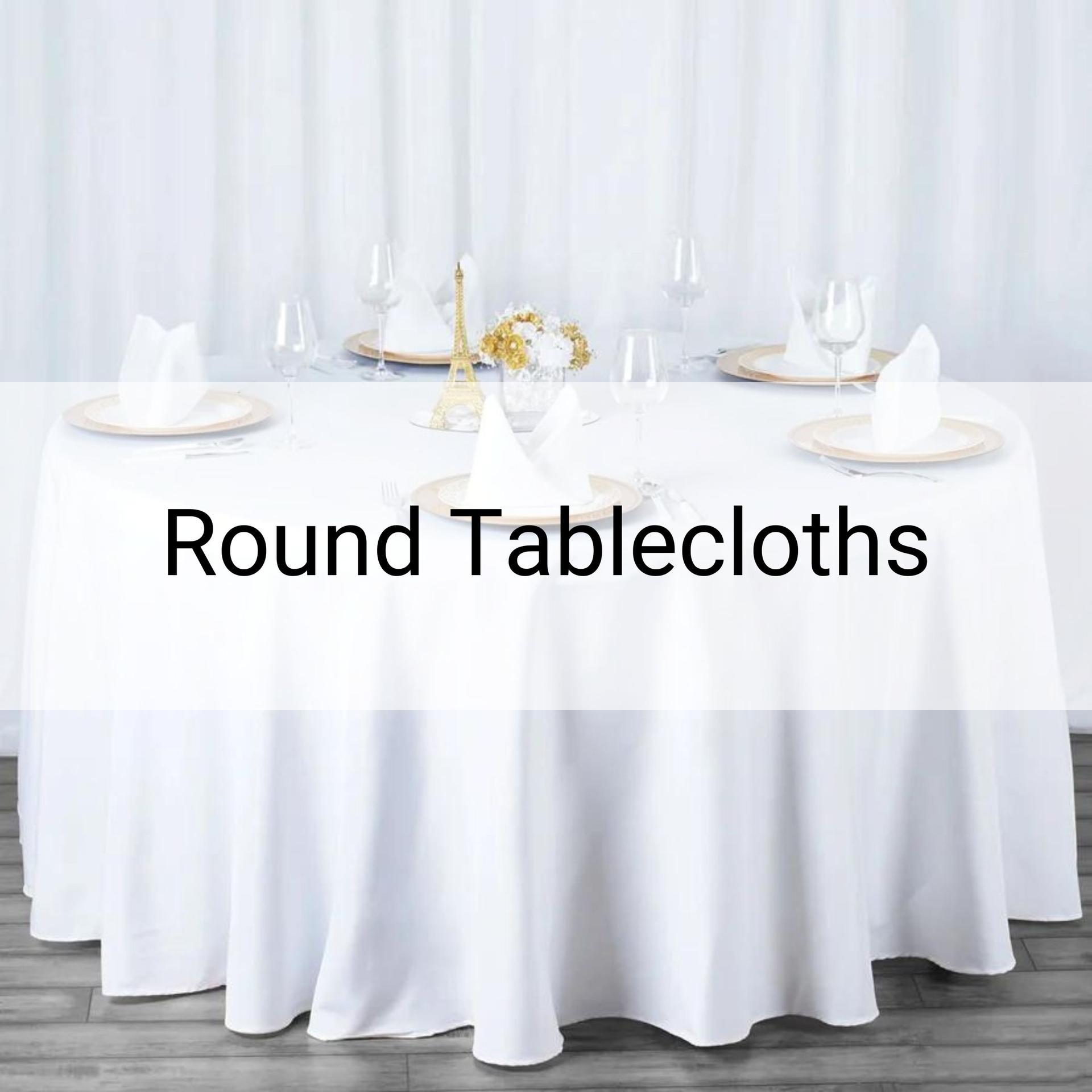 Round Tablecloths