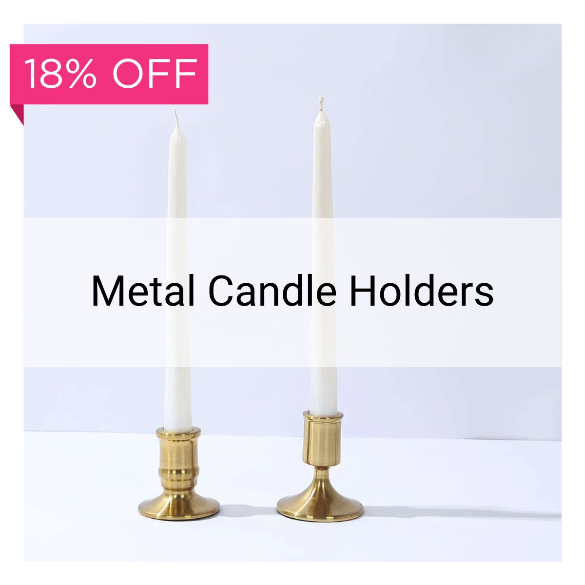 Metal Candle Holders