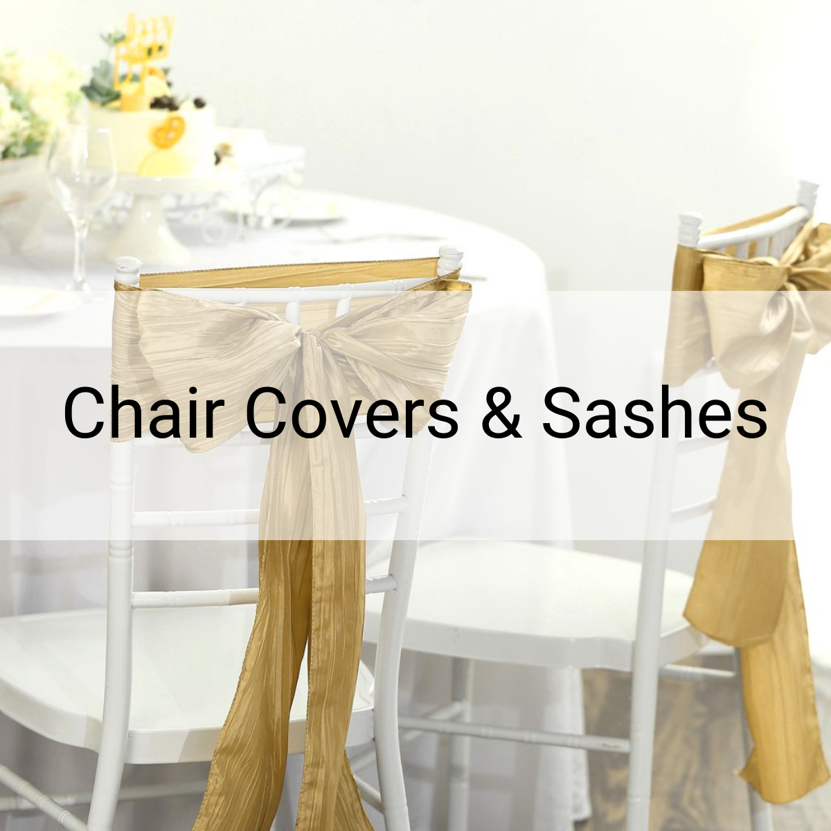 Chair Covers and Sashes