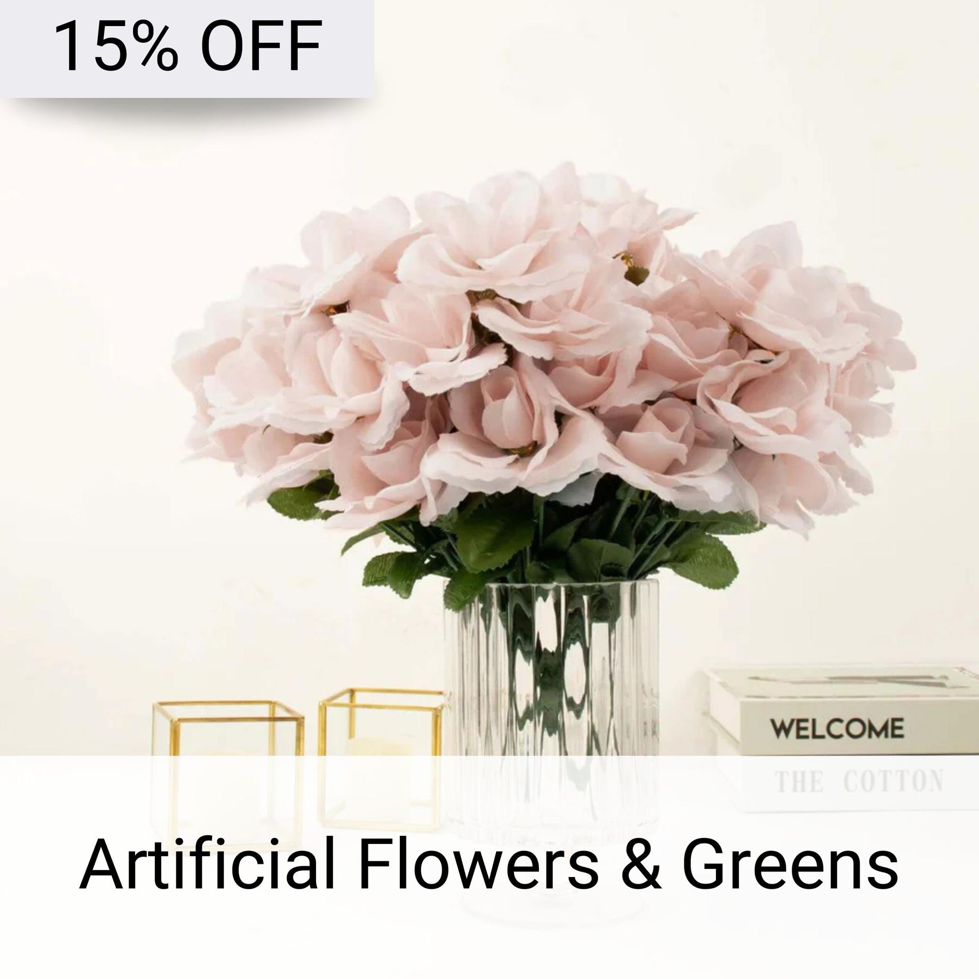 Artificial Flowers & Greens