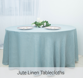 Jute & Lace Tablecloths