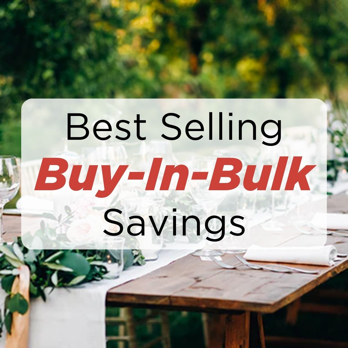 BUY IN BULK