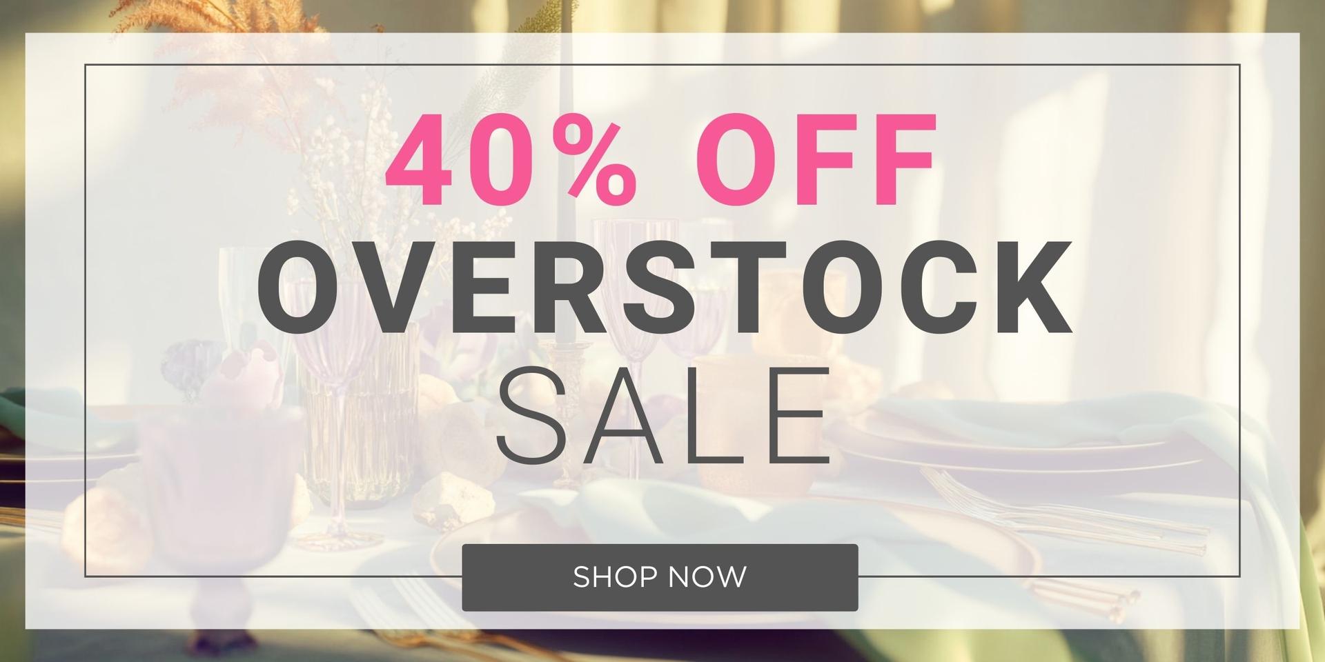 Overstock Sale