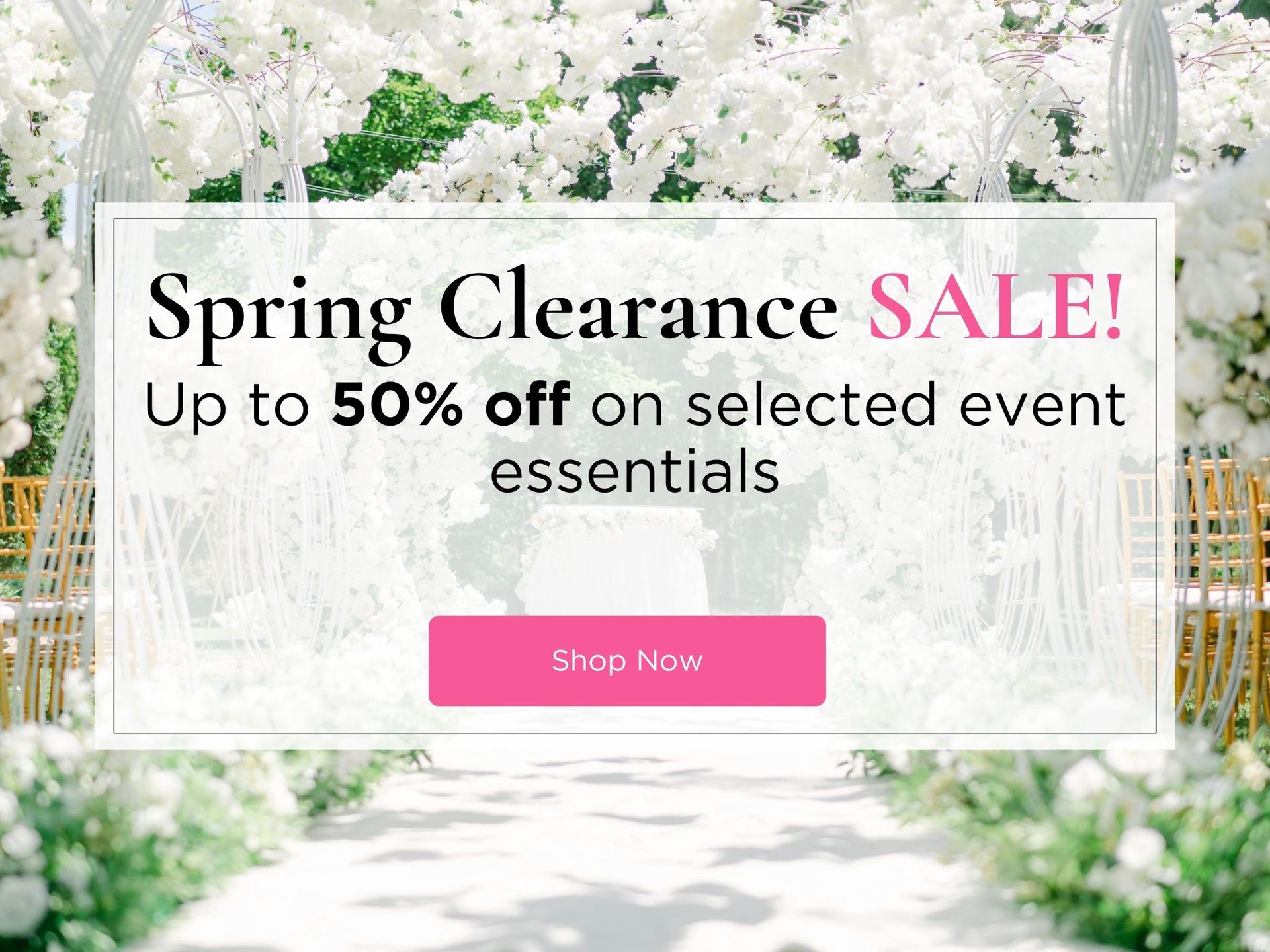 Spring Clearance