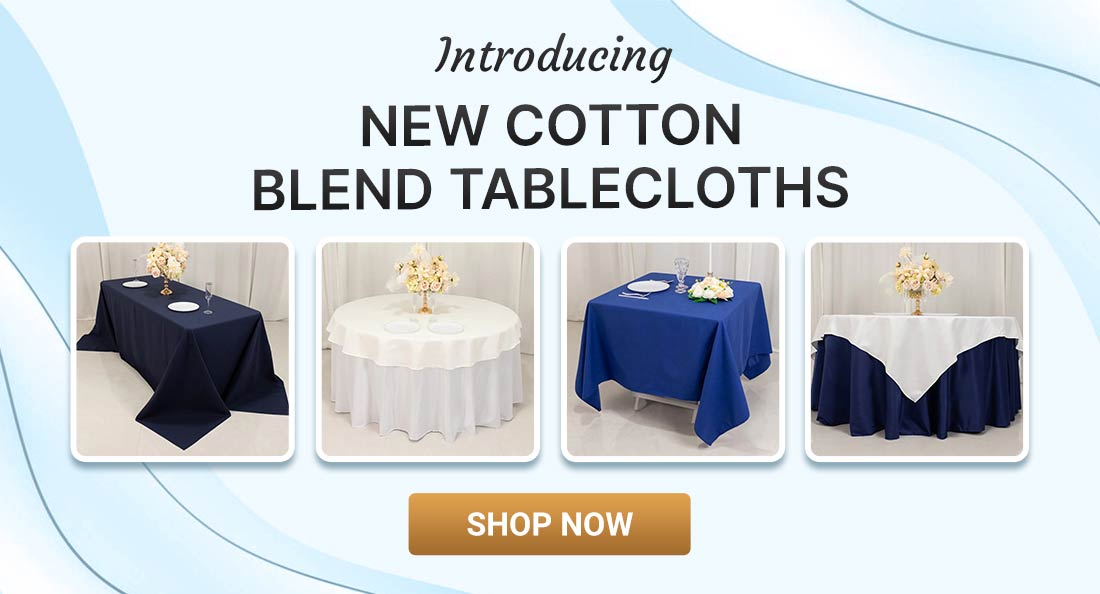 Cotton Blend Tablecloths