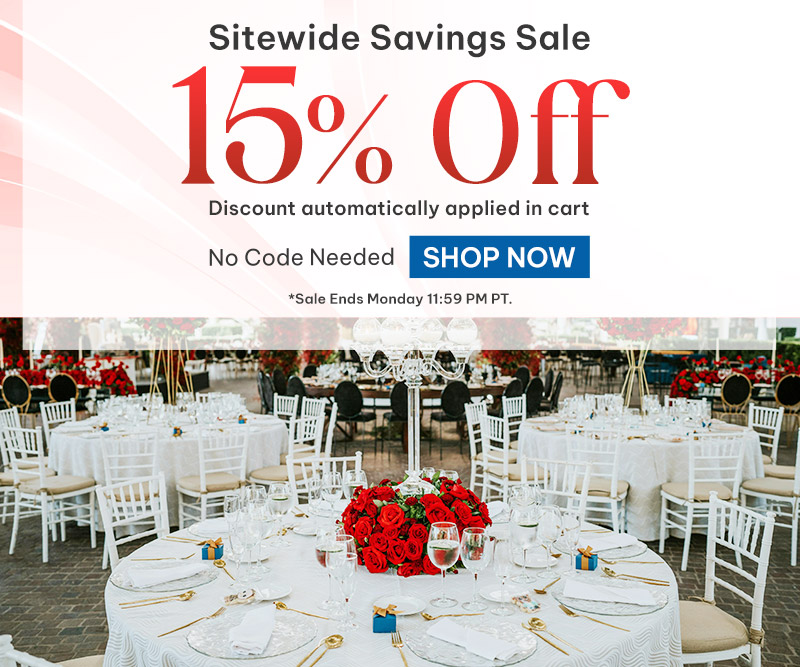 15% Off Sitewide Savings