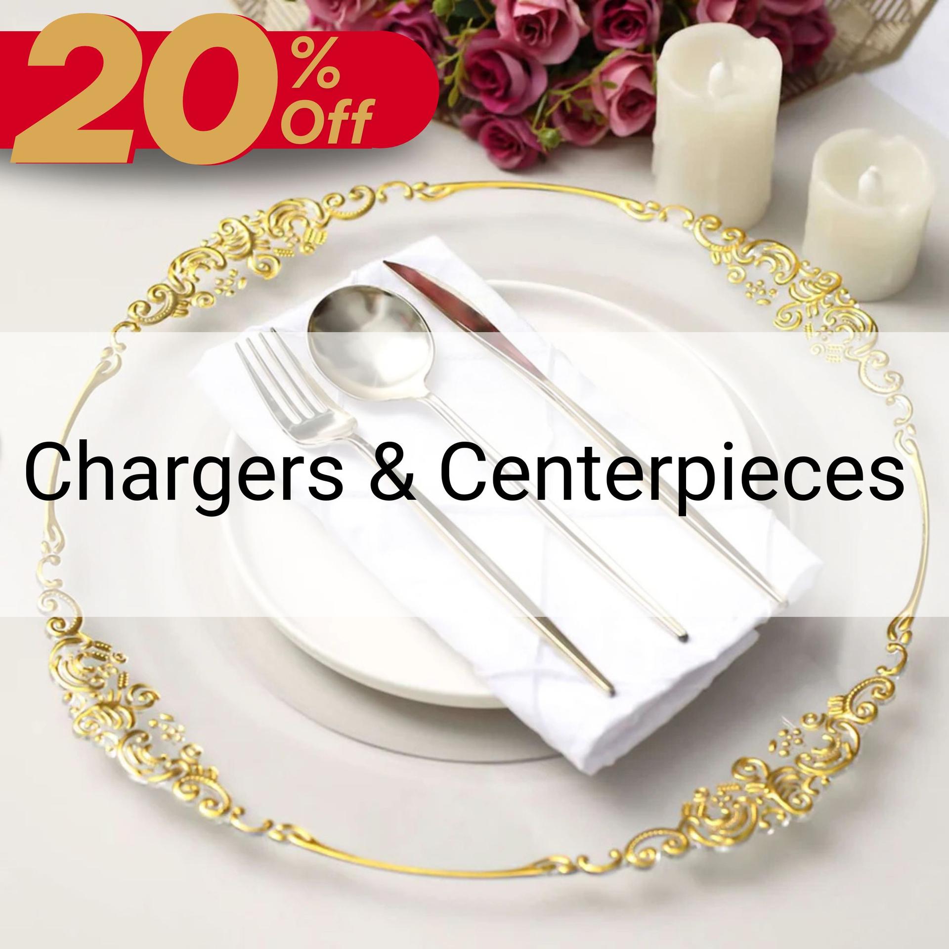 chargers-centerpieces