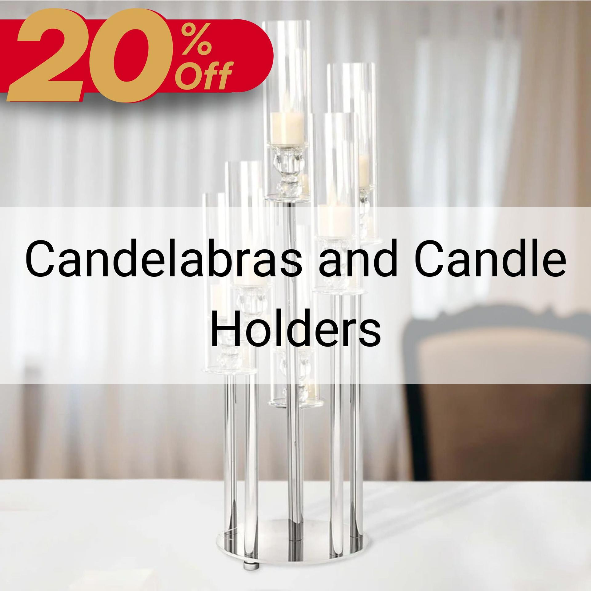 Candelabras and Candle Holders