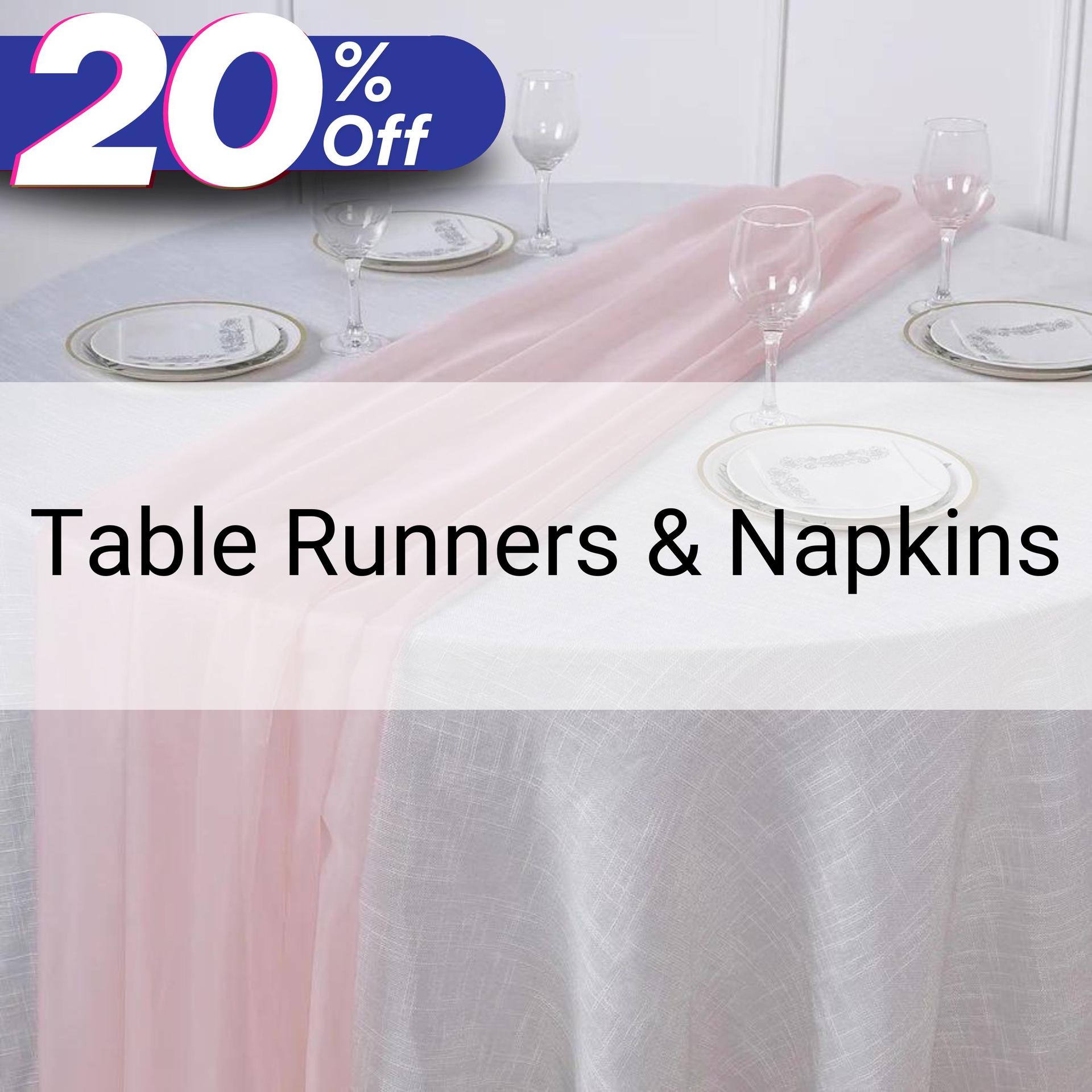 Table Runners & Napkins