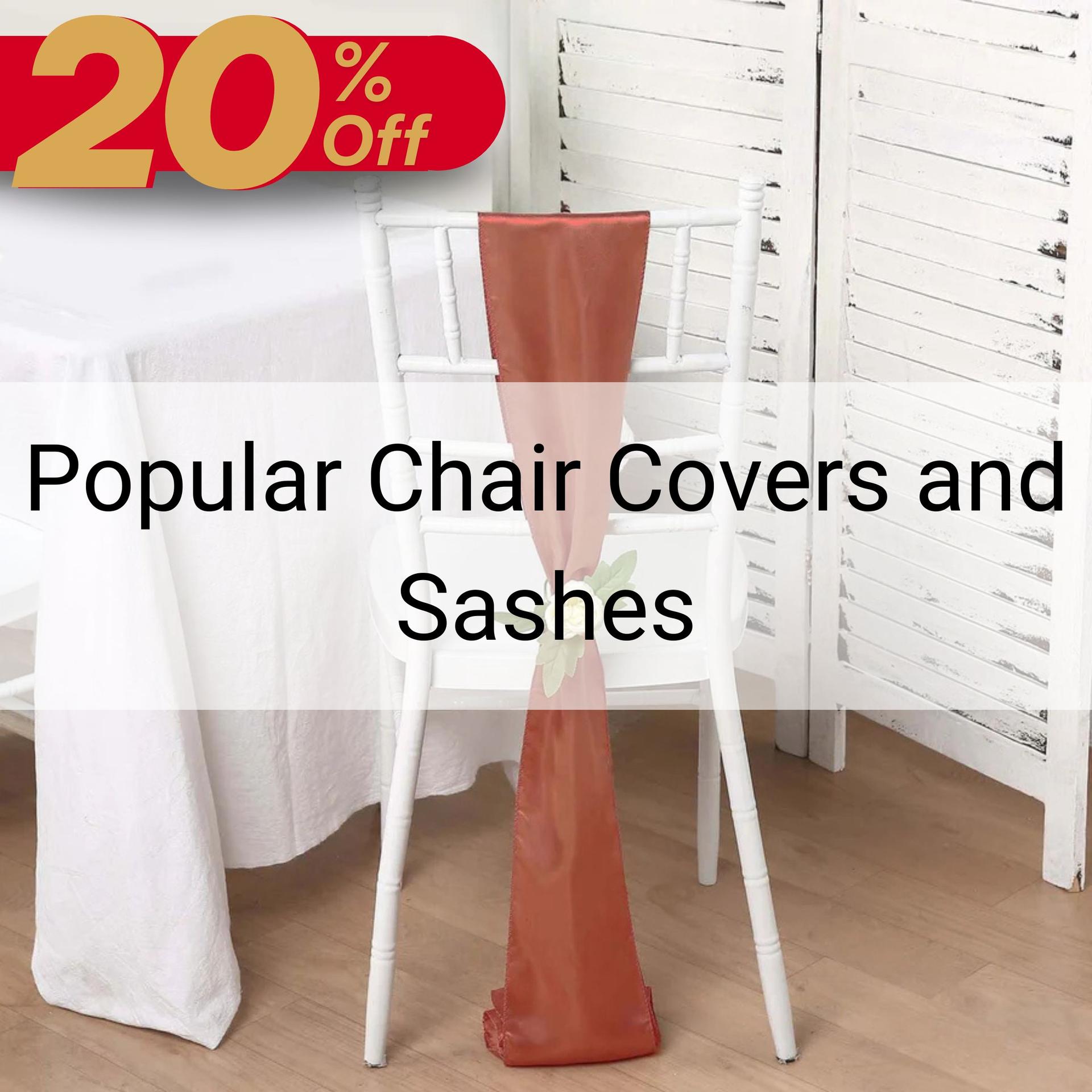 Popular Chair Covers and Sashes