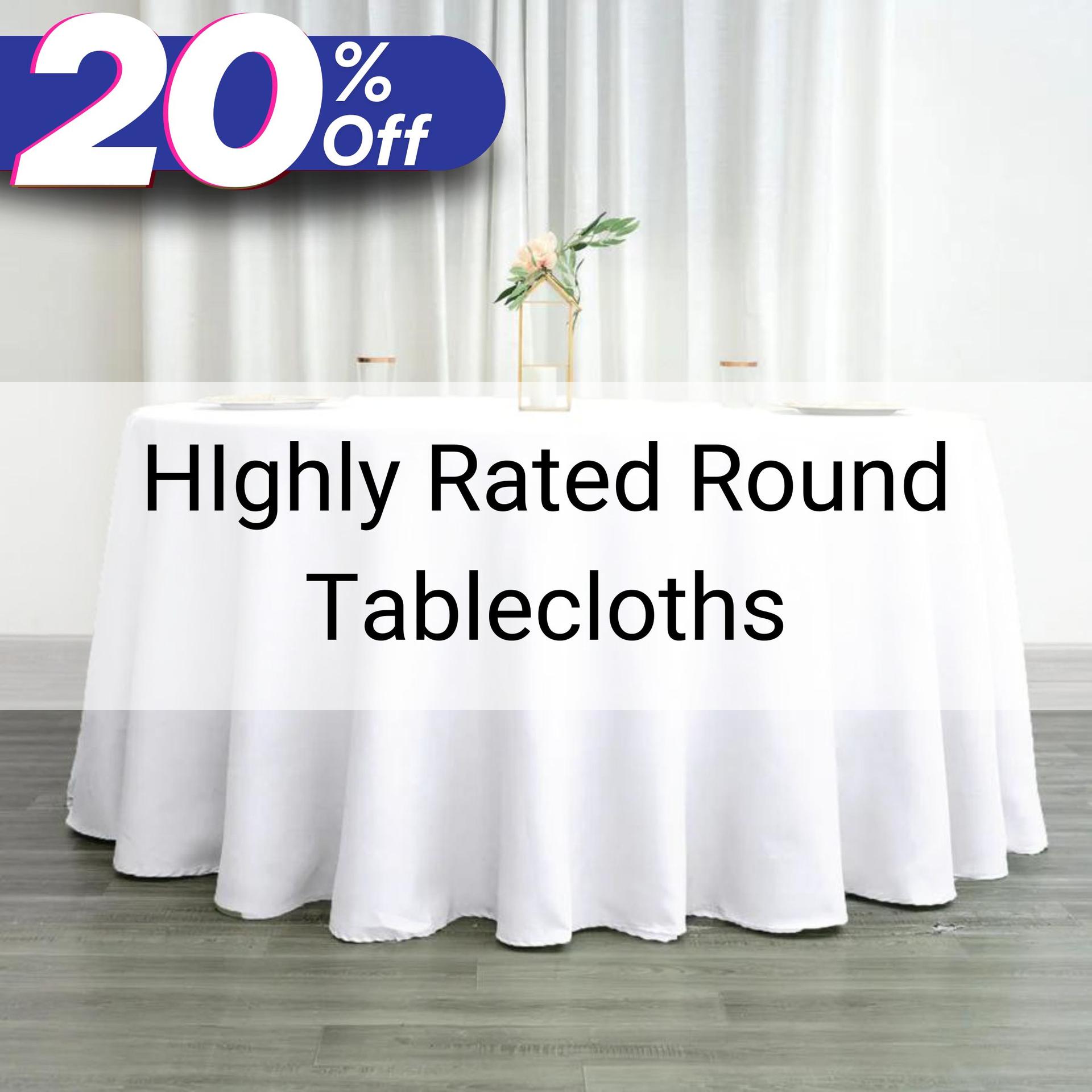 Round Tablecloths