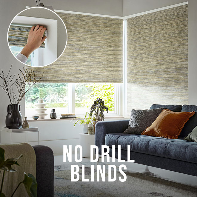 No Drill Blinds