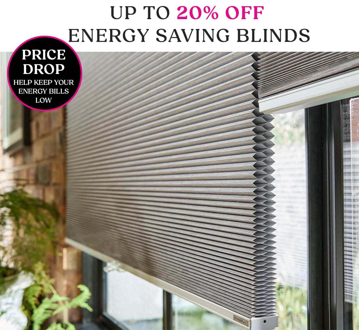 Up To 20% Off Energy Saving Blinds - Price Drop Help Keep Your Energy Bills Low