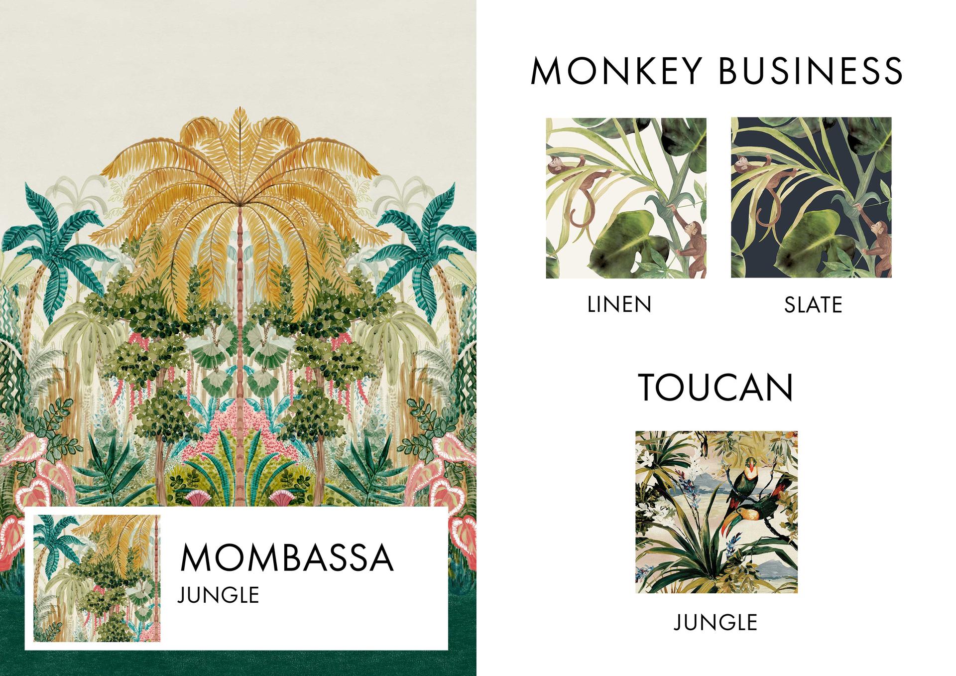 MOMBASSA JUNGLE ROMAN BLIND