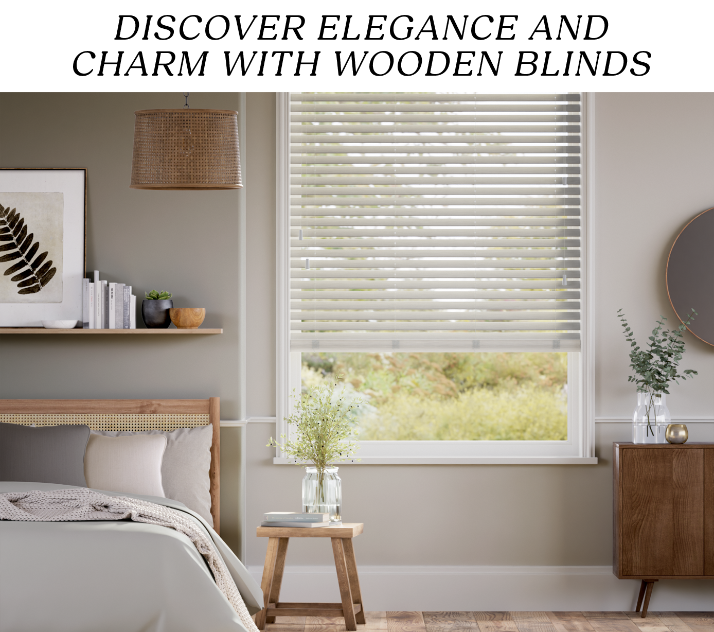 DISCOVER ELEGANCE AND CHARM WITH WOODEN BLINDS