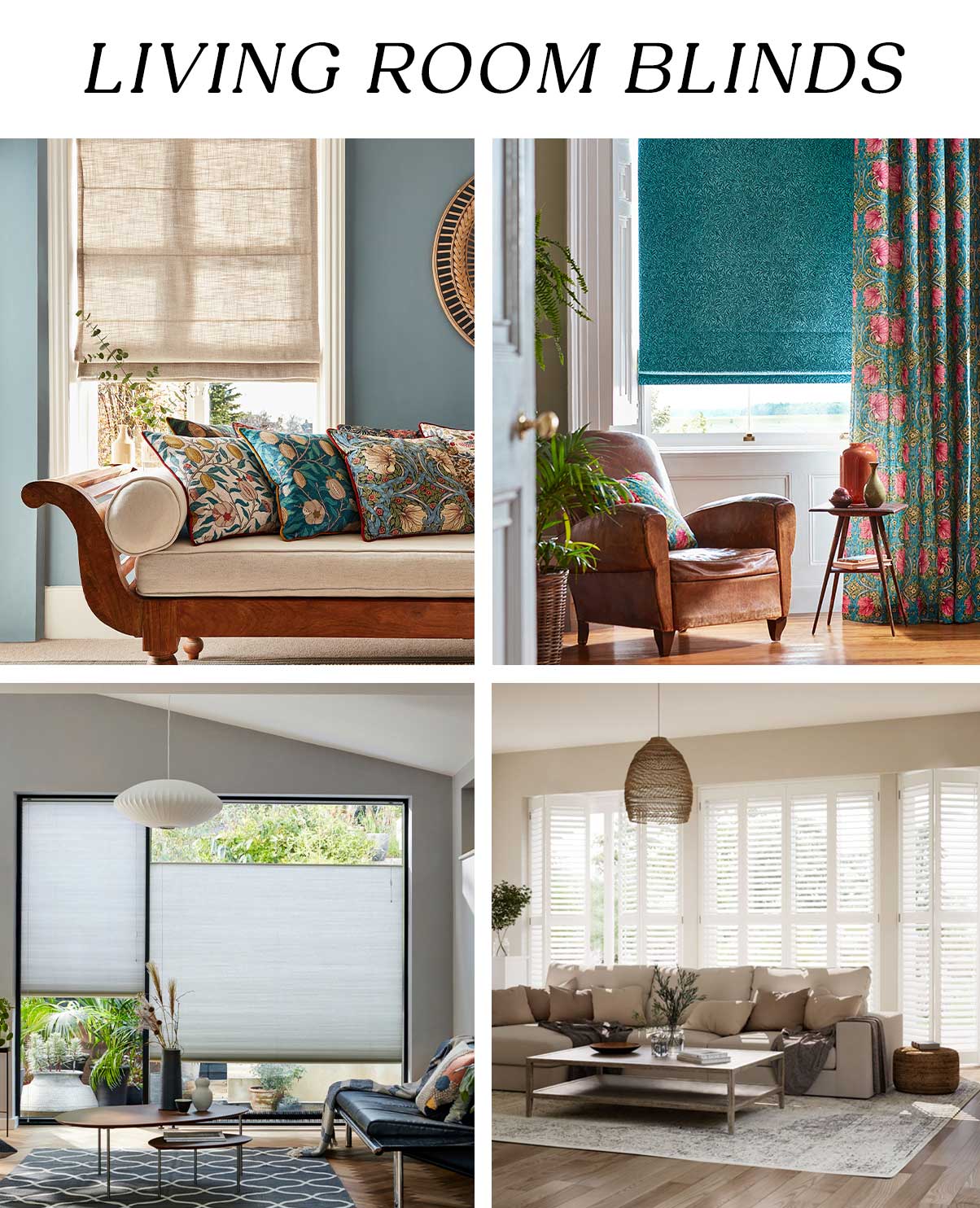 LIVING ROOM BLINDS