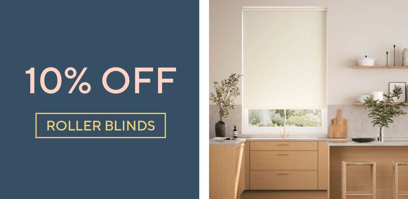 10% Off Roller Blinds