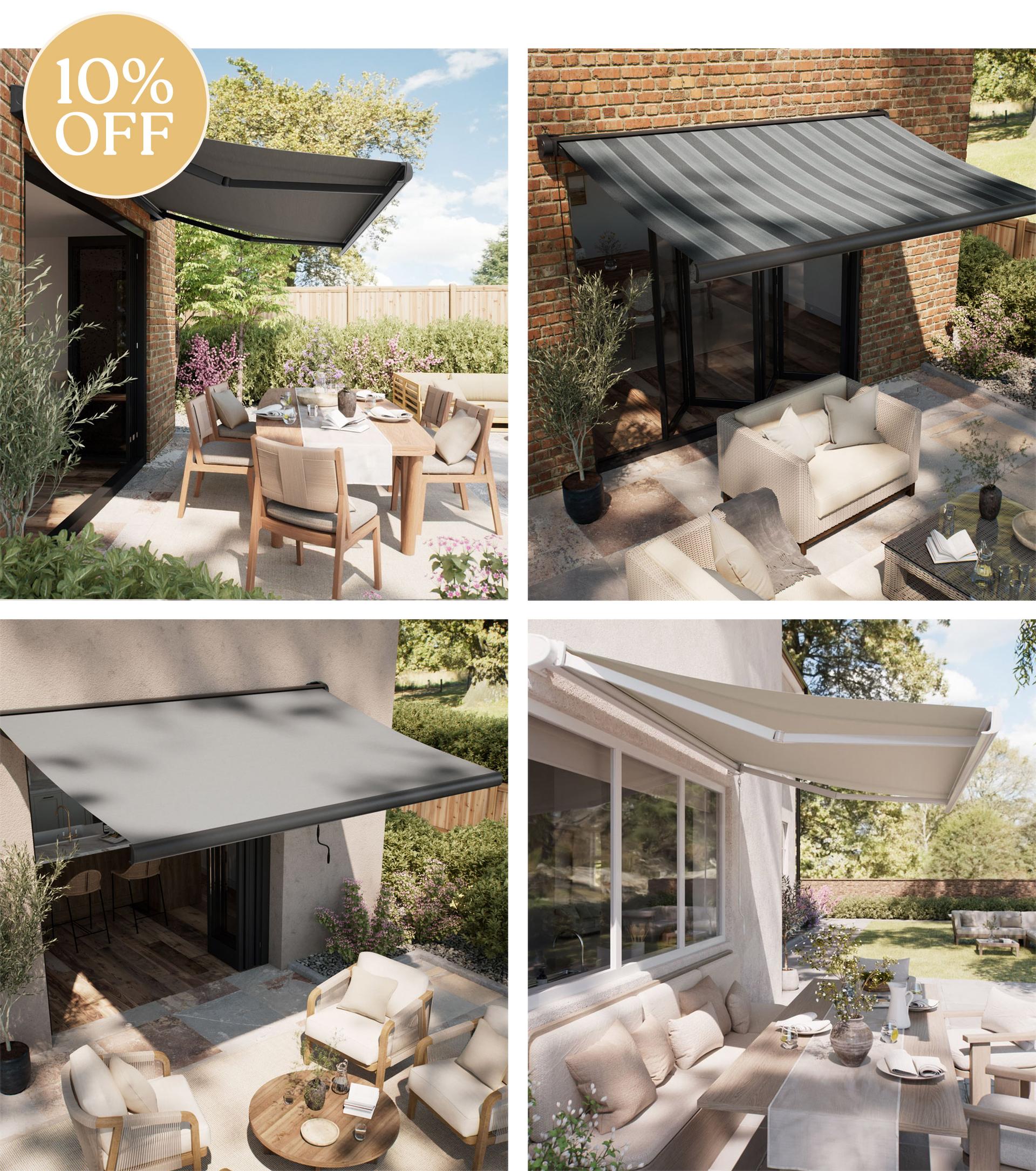 10% Off Outdoor Blinds