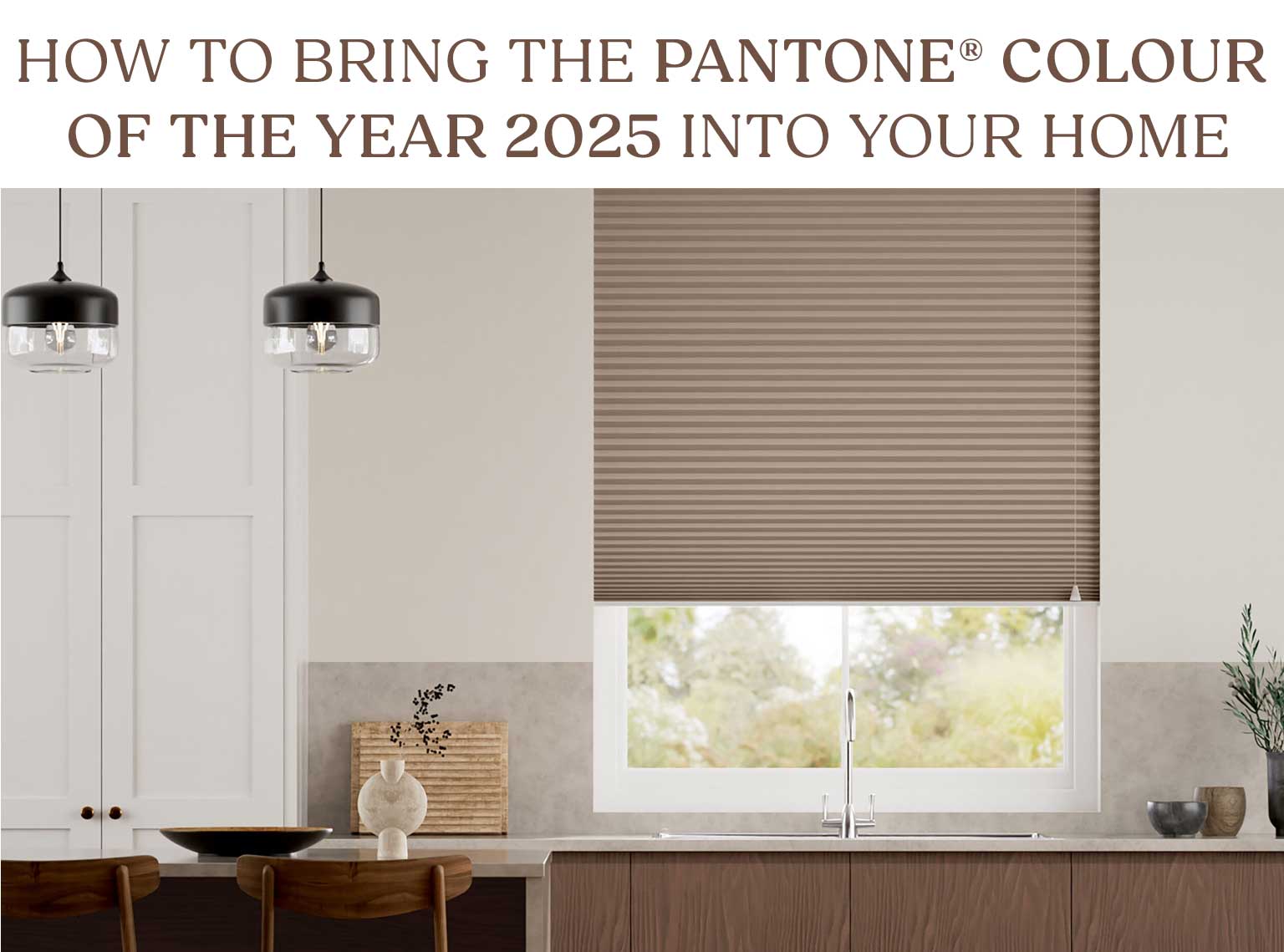 HOW TO BRING THE PANTONE COLOUR OF THE YEAR 2025 INTO YOUR HOME