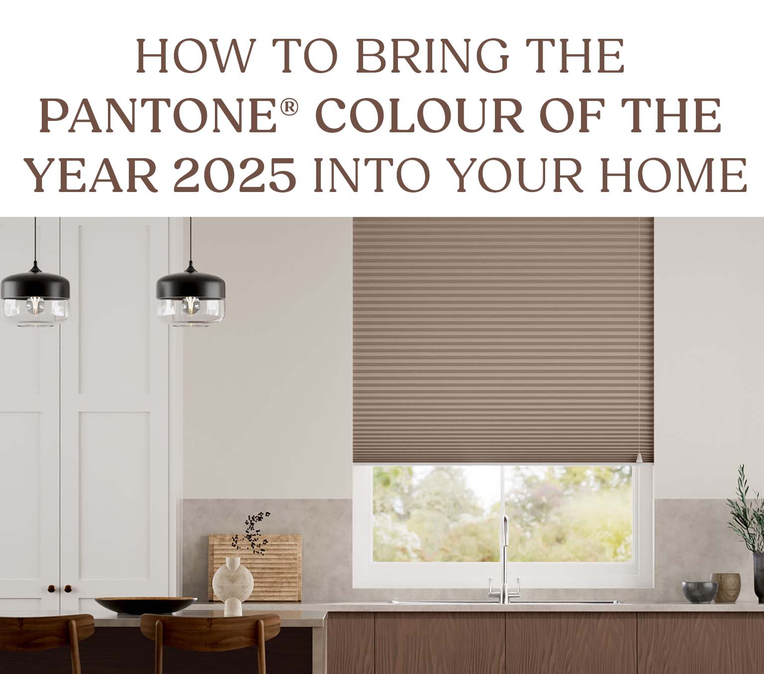 HOW TO BRING THE PANTONE COLOUR OF THE YEAR 2025 INTO YOUR HOME