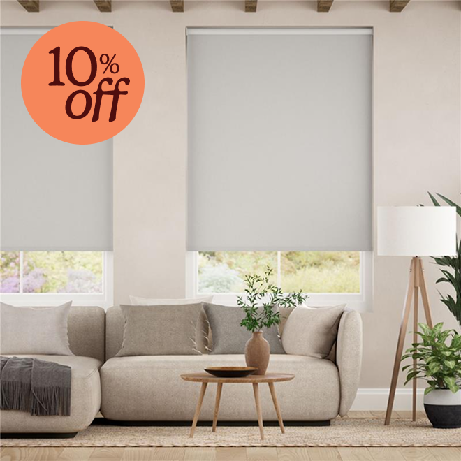 Sevilla blackout grey roller blind