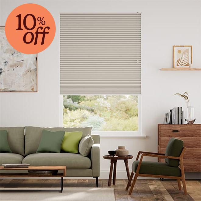 Double DuoShade Stucco Thermal Blind