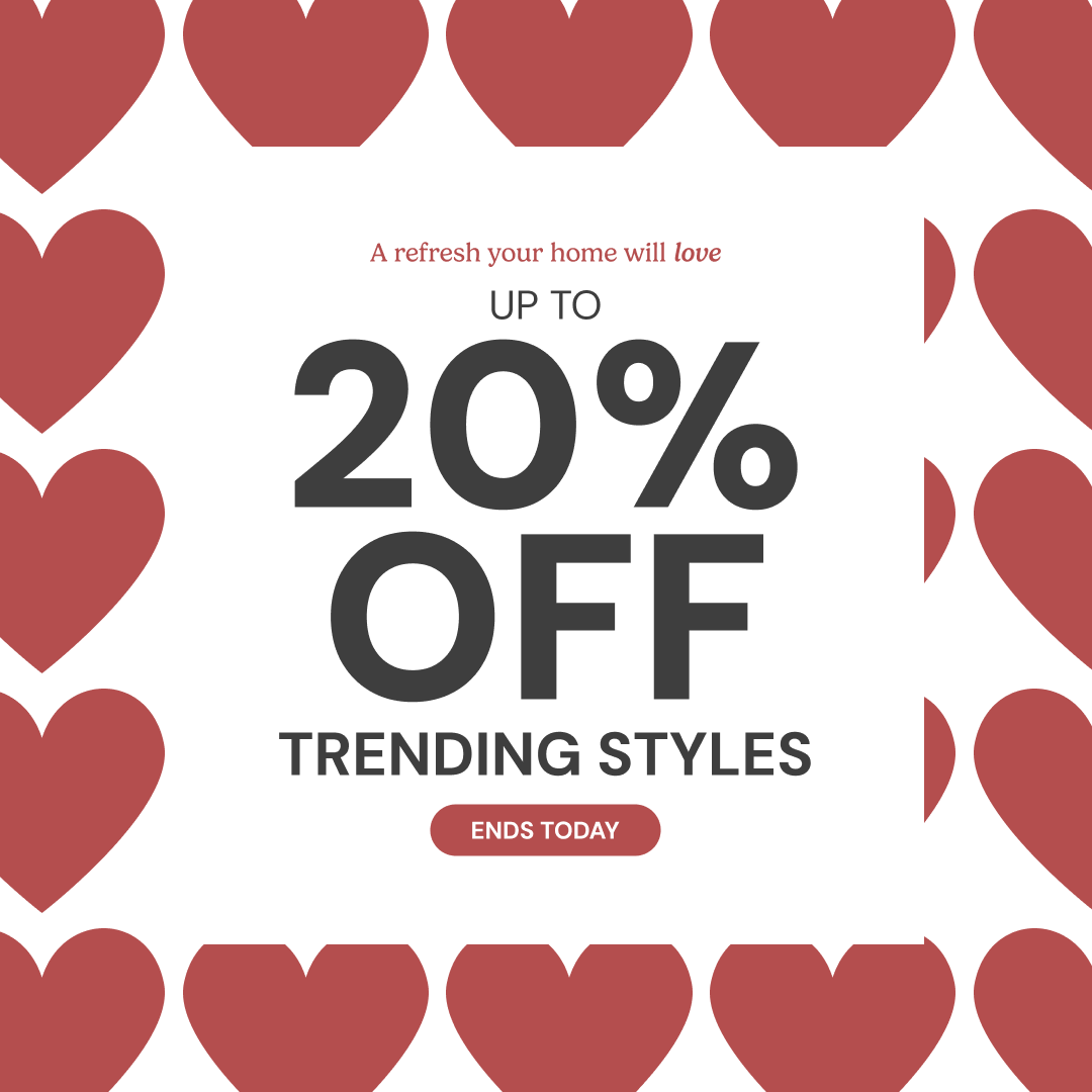 Discover trending styles: up to 20% off