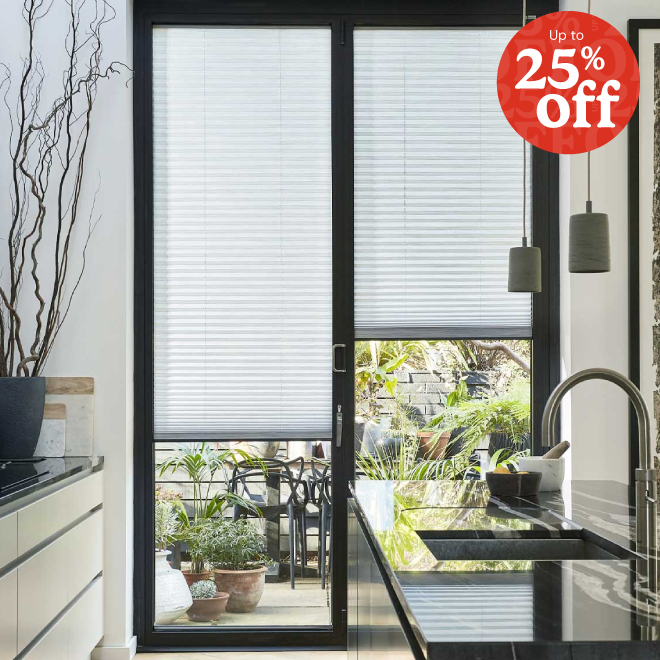 Up to 25% off BiFold Blinds
