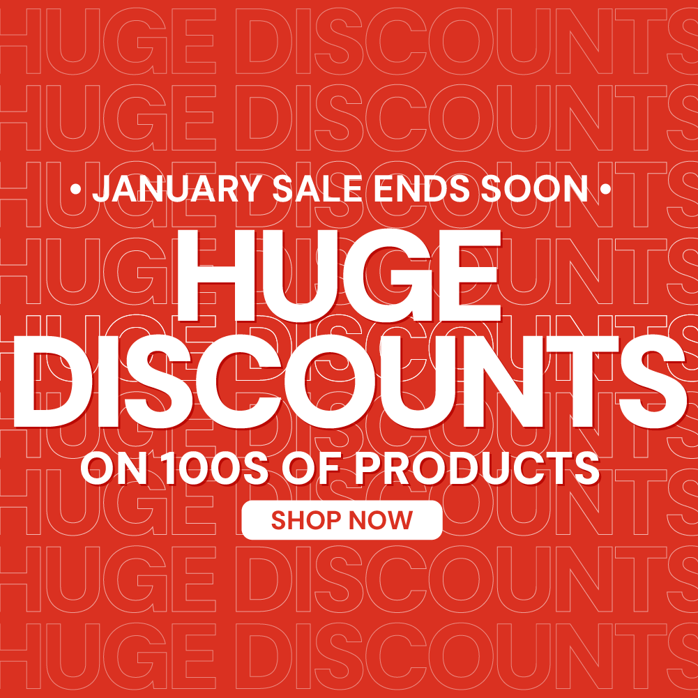 Huge discounts on hundreds of products