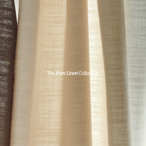 Pure linen blinds