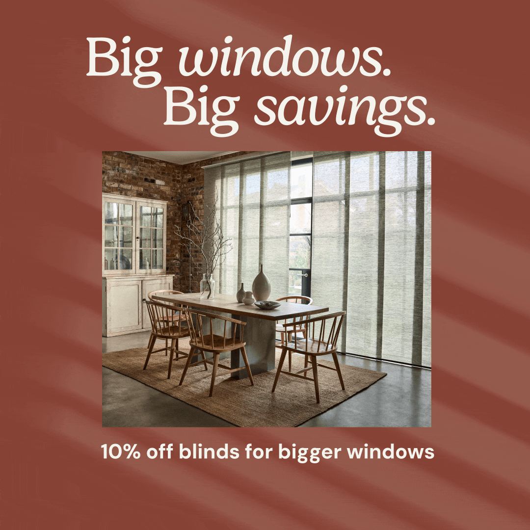 Big windows. Big savings. 