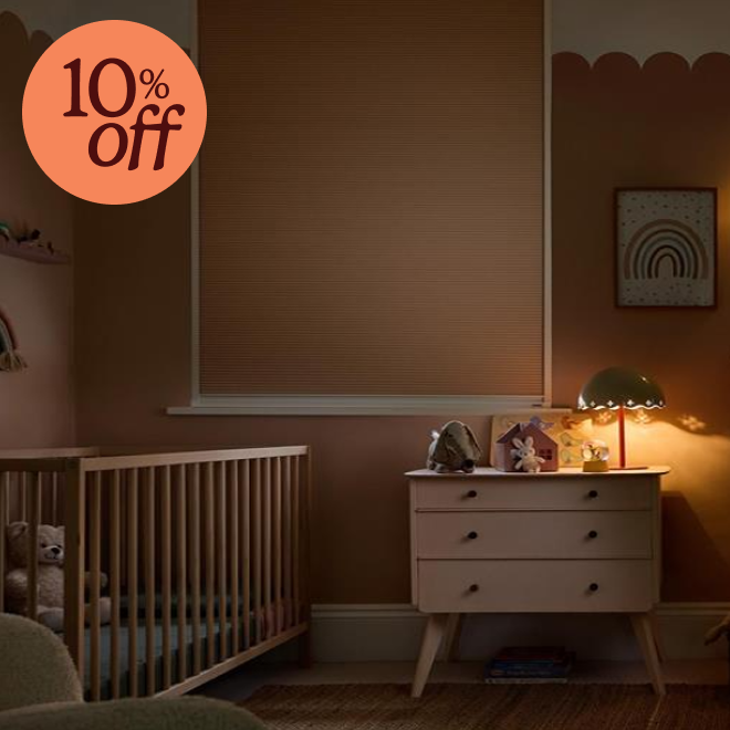 TotalShade Complete Blackout Peach Thermal Blind