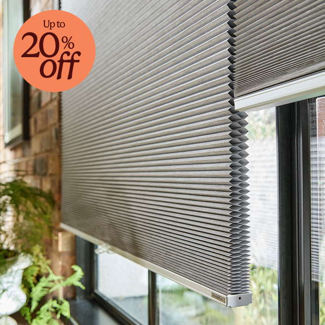 Pleated blinds