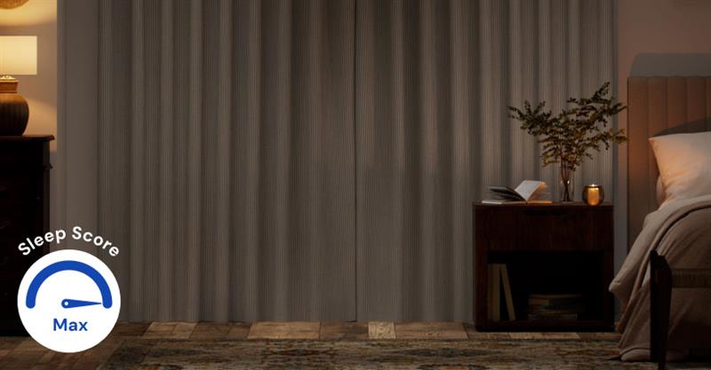 Complete blackout curtains