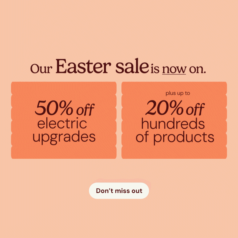 Easter sale now on 